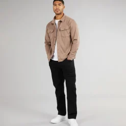 Herre Varm Skjortejakke Mink