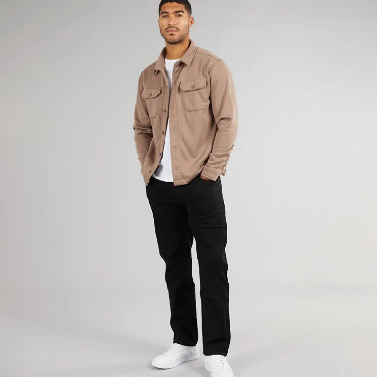 Herre Varm Skjortejakke Mink