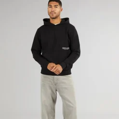 Herre Vesterbro Side Hoodie Sort