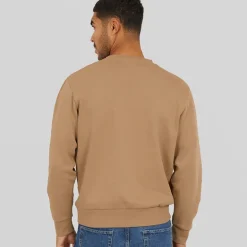 Herre Vesterbro Side Sweatshirt Sølv Mink/​Hvid