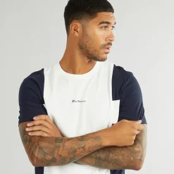 Herre Vintage Sports T-shirts beige