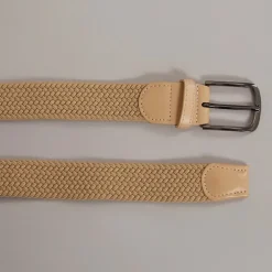 Herre Vævet Bælte Sten/​Sten Læder