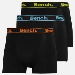 Herre Wenzel tre pak boxershorts Sort