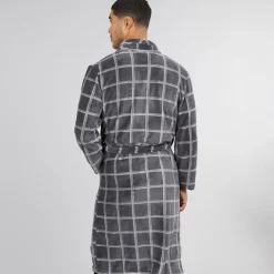 Herre Wilder Badekåber Grå