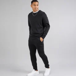 Herre Willas Joggingbukser Jet Sort