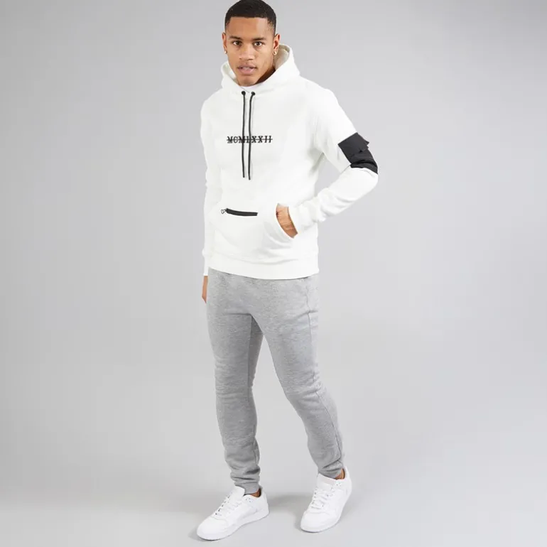 Herre Willas Joggingbukser Lysegrå Melange