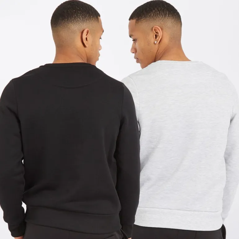 Herre Winston To-pakke Trøjer Sort/Grå