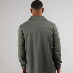 Herre Yuno Overshirt Castor Grå