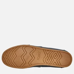 Herresko i lærred Espadriller Mørkeblå