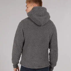 Hættetrøje i Charcoal til Herre Jerry