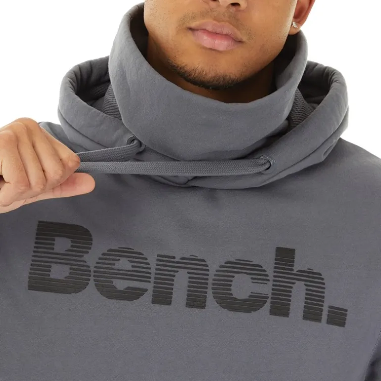 Hættetrøje i Stålgrå til Mænd