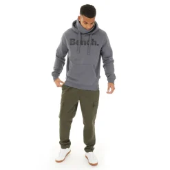 Hættetrøje i Stålgrå til Mænd