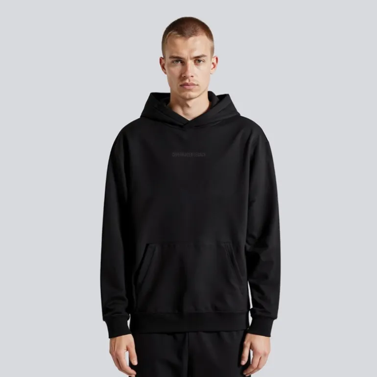 Hættetrøje Sort