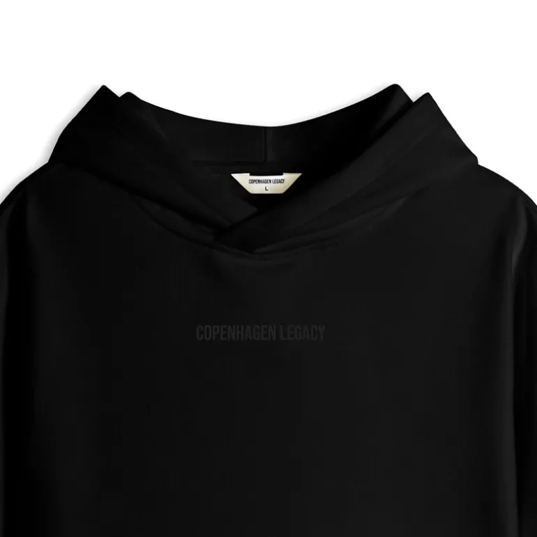Hættetrøje Sort
