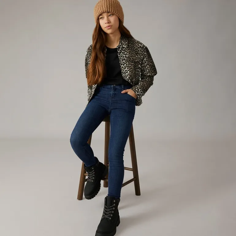 Jeans til Piger Polly Dnmtasi Mellemblå Denim