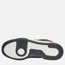 Junior Dereck Hi Top Sneakers Marine Rød 0290