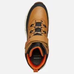 Junior Drenge Flexypher Plus støvler mørk gul /​ sort