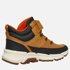 Junior Drenge Flexypher Plus støvler mørk gul /​ sort