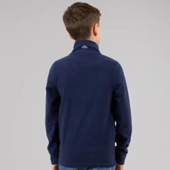 Junior Drenge Masonville 1/​2 Lynlås Mikro Fleece Blå