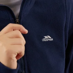 Junior Drenge Masonville 1/2 Lynlås Mikro Fleece Blå