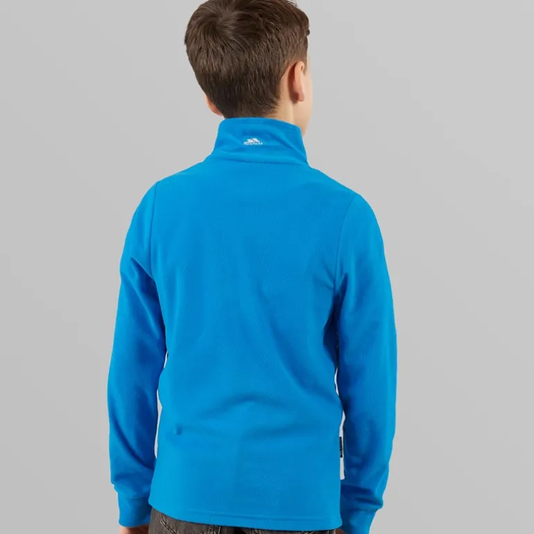Junior Drenge Masonville 1/2 Lynlås Mikro Fleece Kobolt