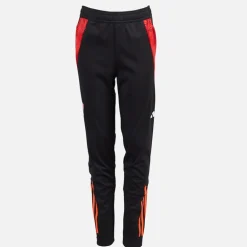 Junior Drenge OL Olympique Lyon træningsbukser Sort/App Solar Red