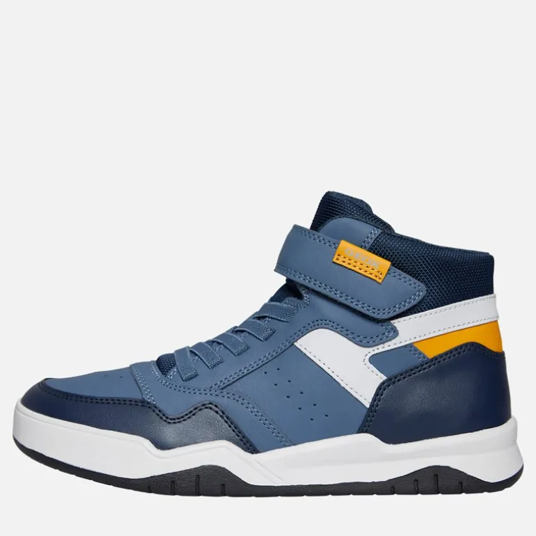 Junior Drenge Perth høj top sneakers Avio/Grå