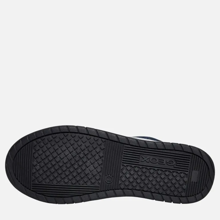 Junior Drenge Perth høj top sneakers Avio/Grå