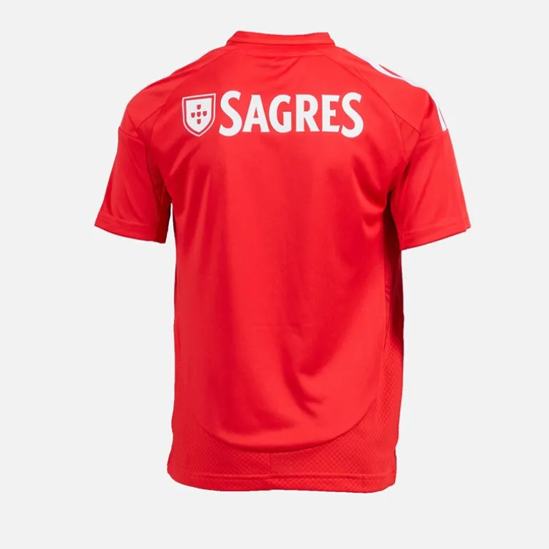 Junior Drenge SLB Benfica 24/25 hjemme trøje Benfica Red