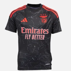 Junior Drenge SLB Benfica 24/25 udebanetrøje Sort