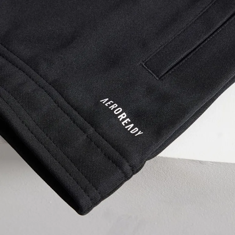 Junior Entrada 22 Poly Træningsjakke Sort