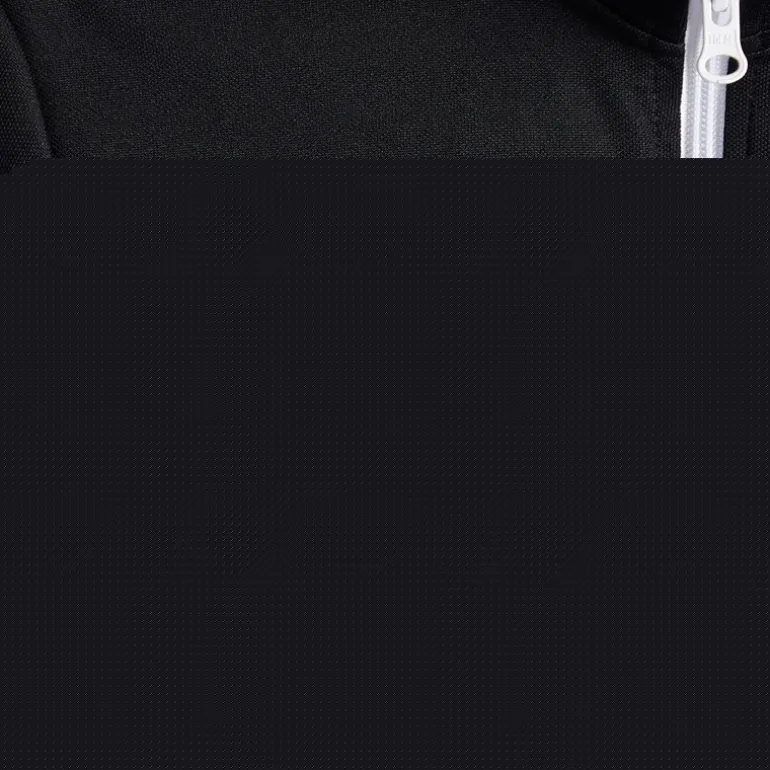 Junior Entrada 22 Poly Træningsjakke Sort