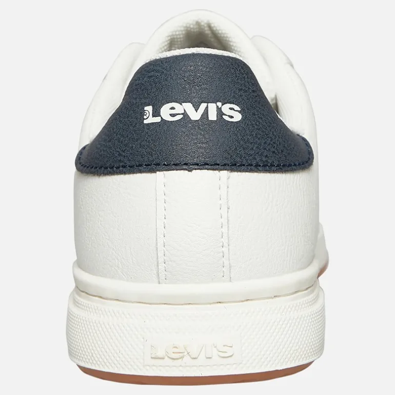 Junior Piper Sneakers Hvid Blå 0063