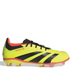 Junior Predator Elite FG Fodboldstøvler Fast Ground Team Solar Gul 2/Core Sort/Solar Rød