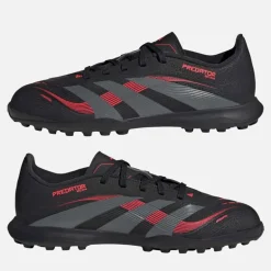 Junior Predator League Stealth Victory Pack TF Astro Fodboldstøvler Core Black/Grey Four/Solar Red