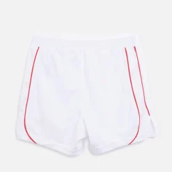 Junior SFC Sevilla FC 23 / 24 Fodbold Base Hjemme Shorts Brilliant Hvid