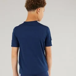 Junior Squadra 21 T-shirt Team Navy Blue/​Hvid