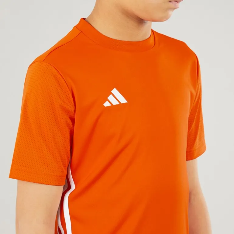 Junior Tabela 23 T Shirt Team Orange/Hvid