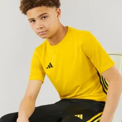 Junior Tabela 23 T-shirt Team Yellow/​Sort