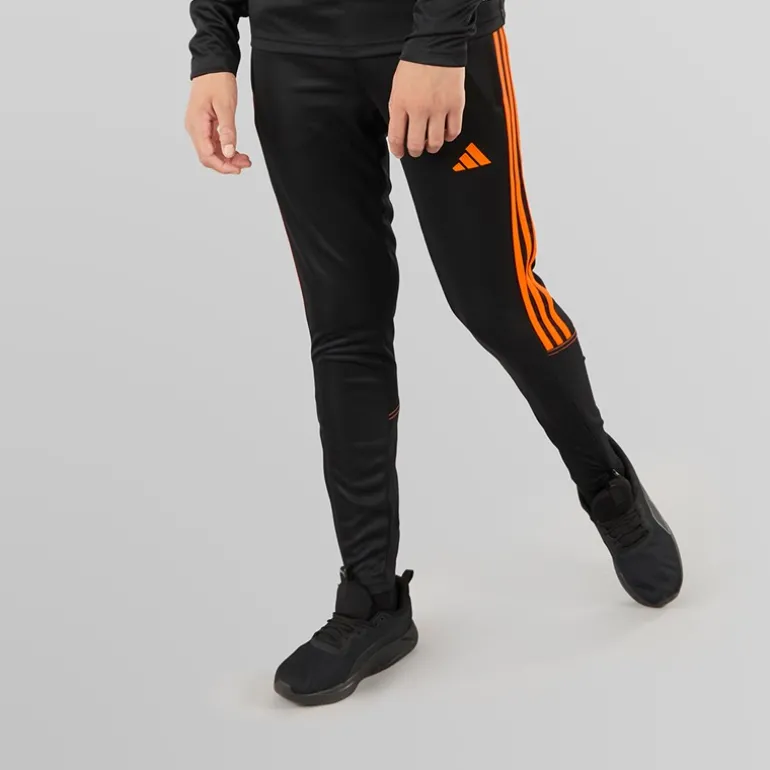 Junior Tiro 23 Club Træningsbukser Sort/Orange