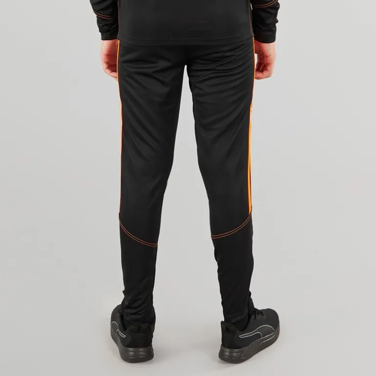 Junior Tiro 23 Club Træningsbukser Sort/Orange