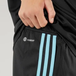 Junior Tiro 23 Club Trænings Shorts Sort/​Preloved Blue