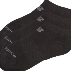 Junior Tre Pak Ingen Synlige Sokker Sort