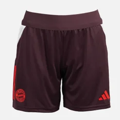 Kvinder FCB FC Bayern München træningsshorts Shadow Maroon/​Rød