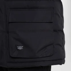 Mænd Lang Linie Ekspeditionsjakke Sort