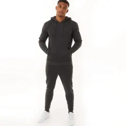 Mænd Stark Træningsdragt Mørk Antracit Melange