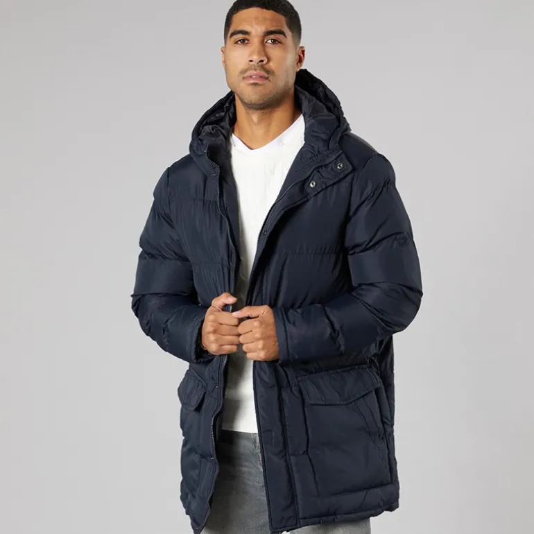 Parka til Herre Havblå