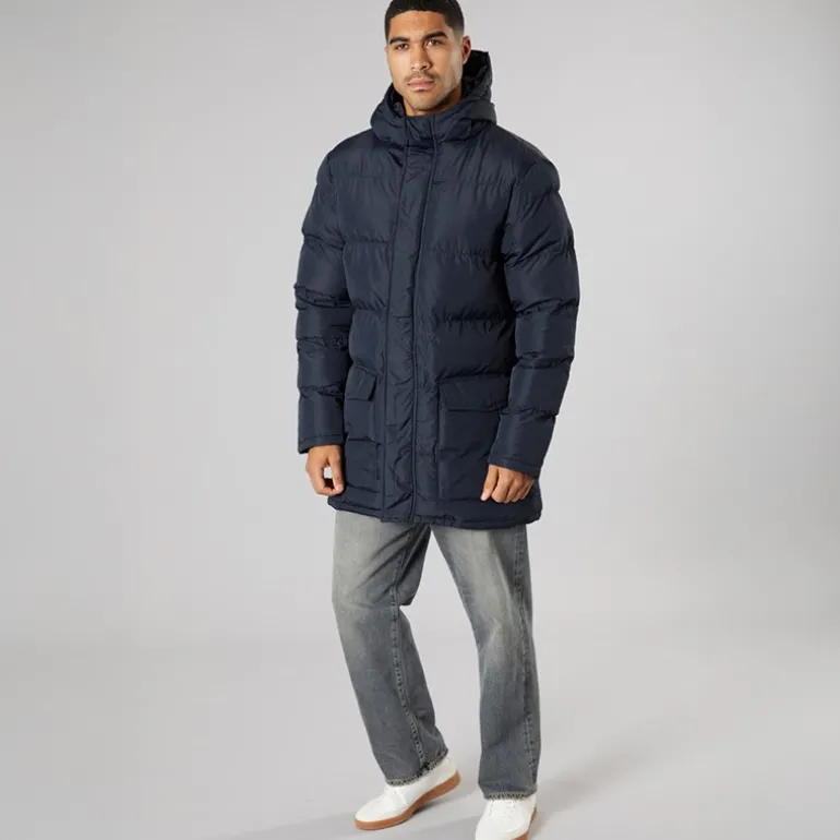 Parka til Herre Havblå