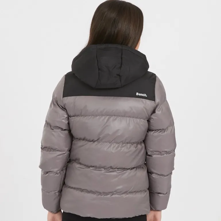 Pigejakke Kaylee Antracit/Sort