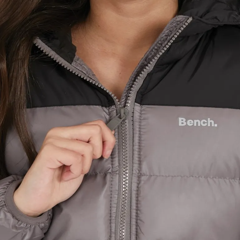 Pigejakke Kaylee Antracit/Sort